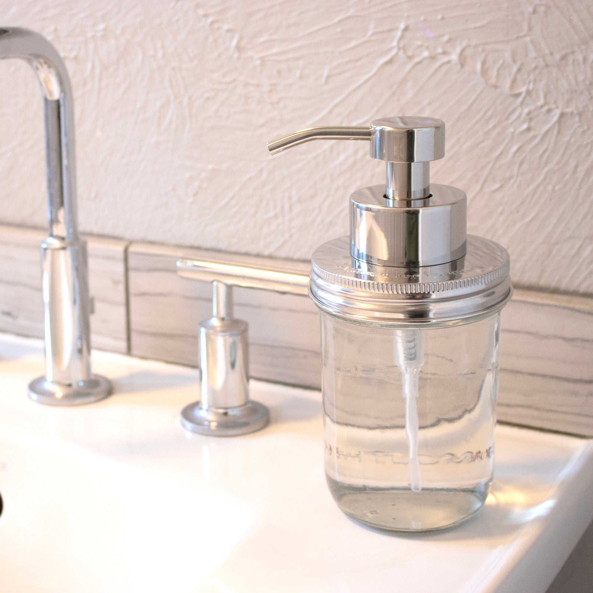 Foaming Soap Pump Dispensers for Mason Jars