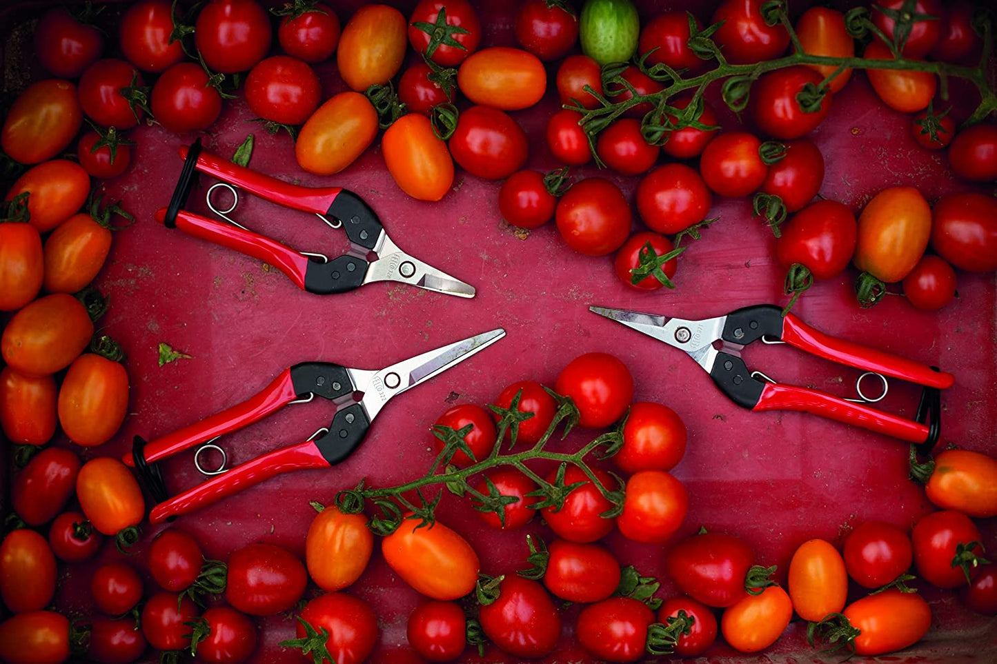 F322 Pruning Snips – 9.84" Swiss-Made Garden Clippers with Curved Blade & Rounded Tip | Pruning Shears for Gardening | Garden Snips and Pruners with Carbon Steel Blade, Sap Groove