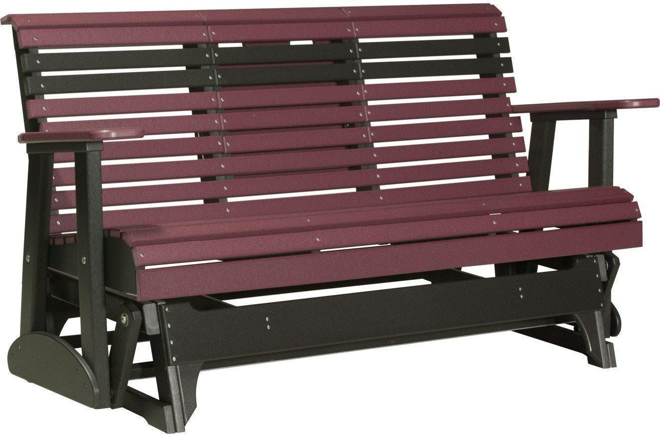 5' Patio Glider with Flip down Center Console