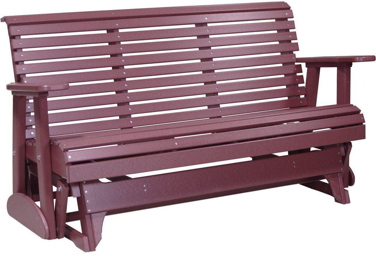 5' Patio Glider with Flip down Center Console