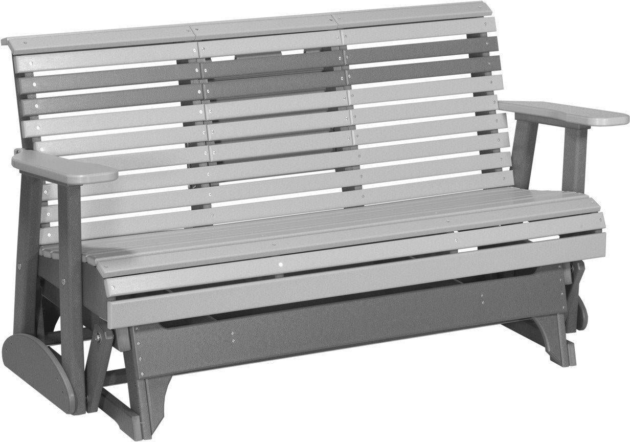 5' Patio Glider with Flip down Center Console