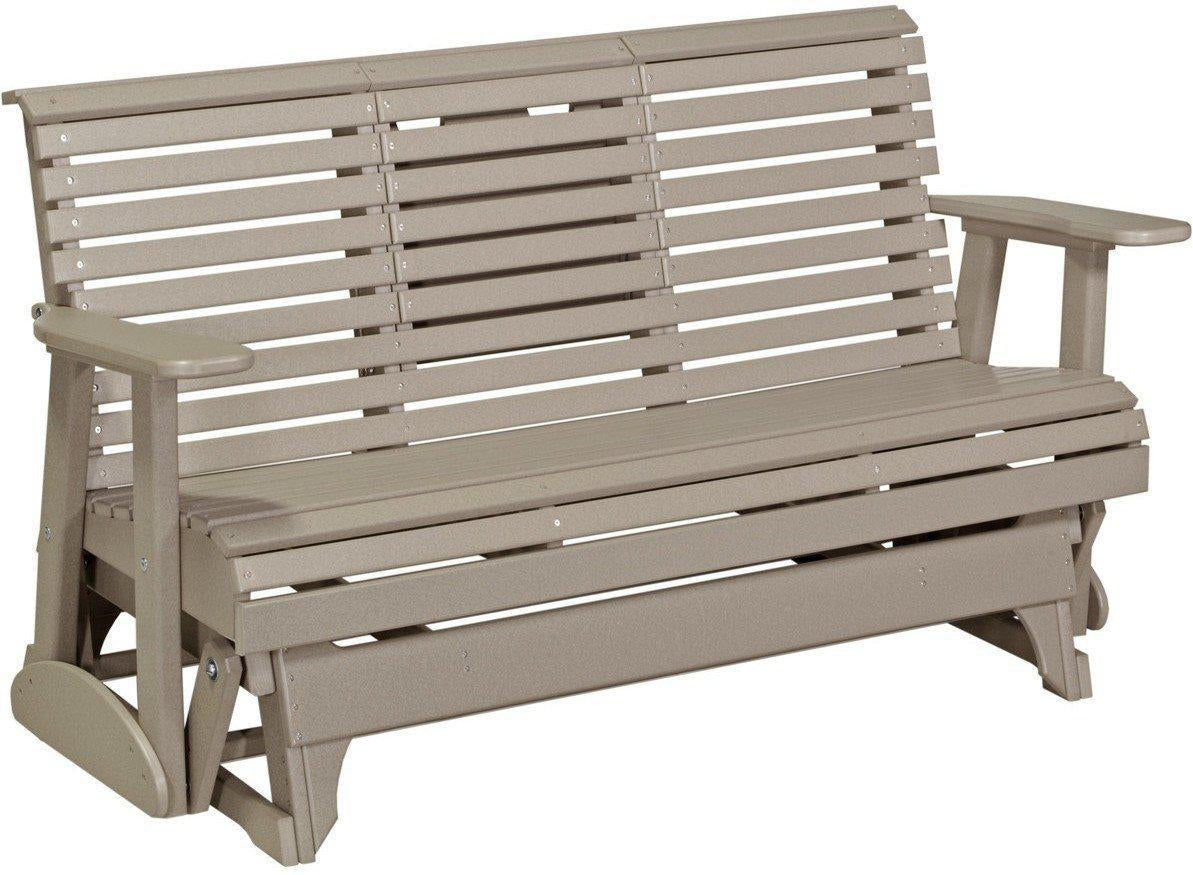 5' Patio Glider with Flip down Center Console