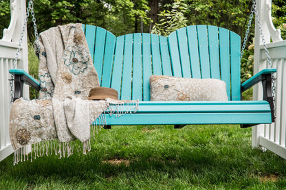 Adirondack 5' Porch Swing with Flip down Center Console