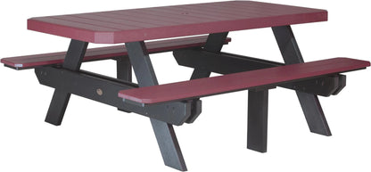 6' Dining Height Rectangular Picnic Table
