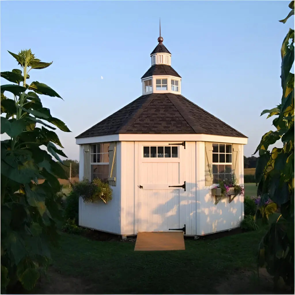 12X12 Octagon Garden Shed Greenhouse