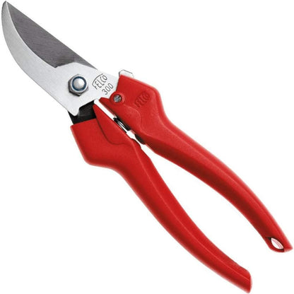 F322 Pruning Snips – 9.84" Swiss-Made Garden Clippers with Curved Blade & Rounded Tip | Pruning Shears for Gardening | Garden Snips and Pruners with Carbon Steel Blade, Sap Groove