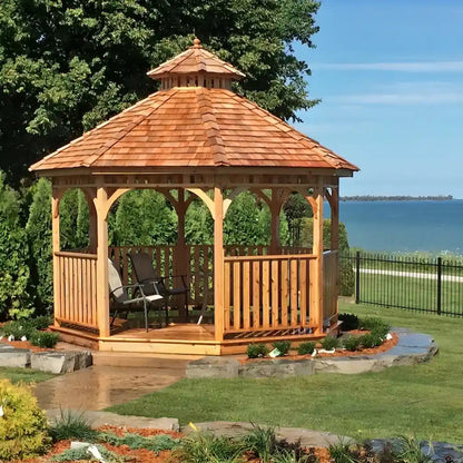 10′ Bayside Panelized Octagon Gazebo