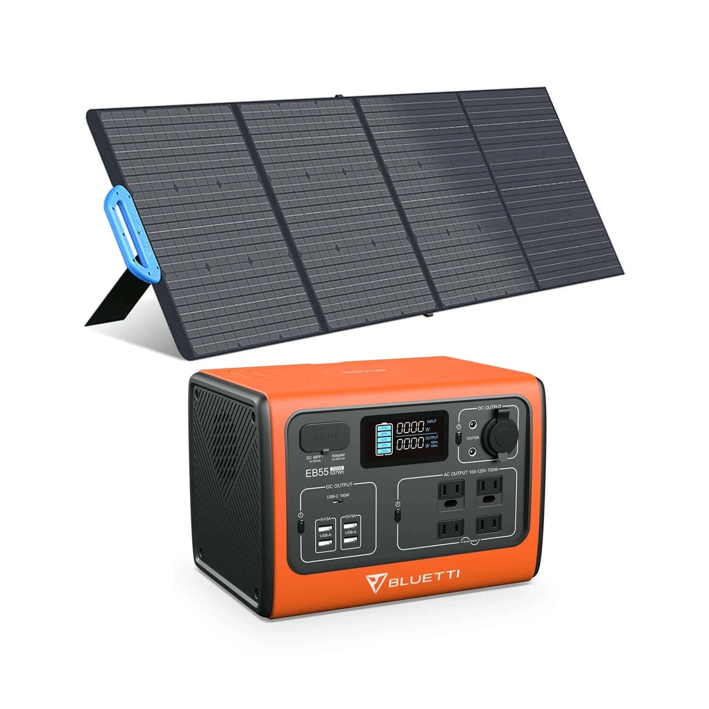 EB55 + 1*PV120 Home Solar Generator