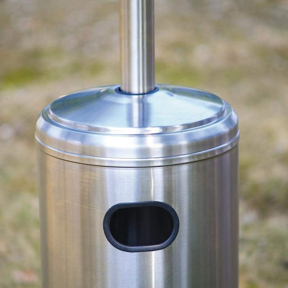 Hampton Bay 48000 Btu Stainless Steel Patio Heater