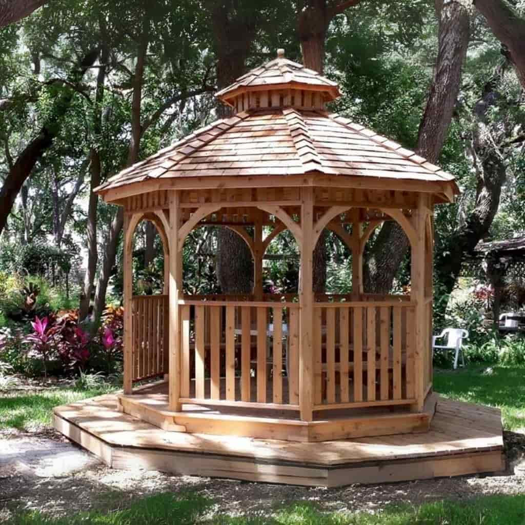 10′ Bayside Panelized Octagon Gazebo