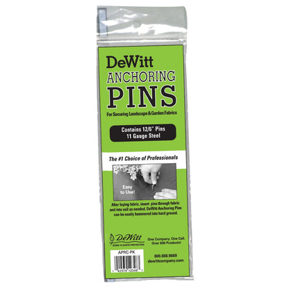 DeWitt Landscape Fabric Anchor Pins - 12pk - 11ga - 6in x 1in x 6in