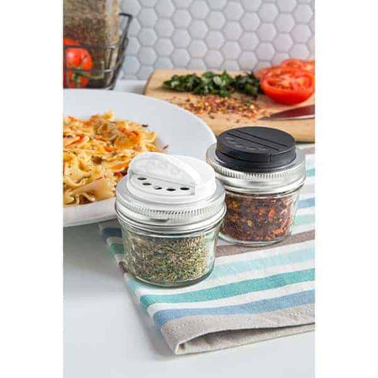 Jarware Spice Lids for Regular Mouth Mason Jars