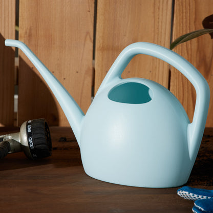 0.4-Gallon Blue Plastic Classic Watering Can