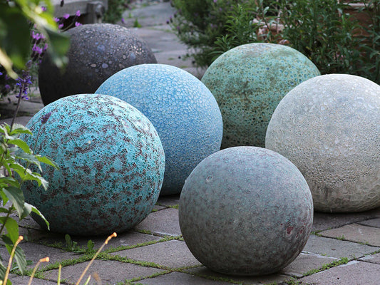 Outdoor Decorative Sphere Vintage 12" by