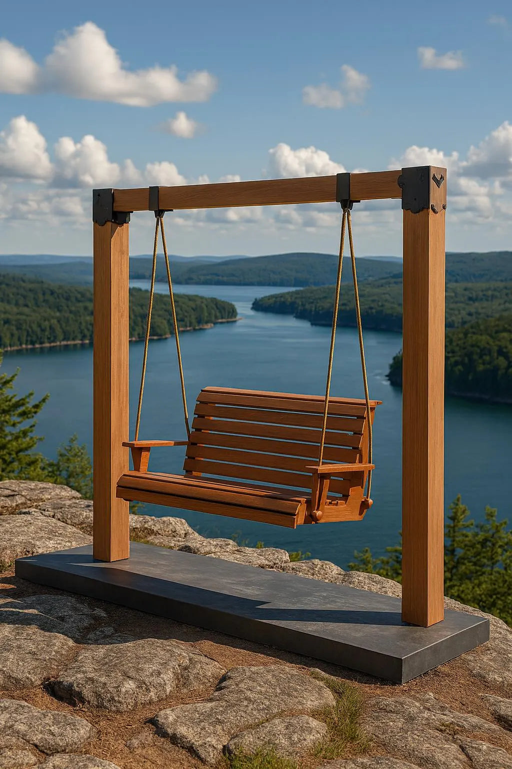 DIY Swing & Chair Hanger Framing Kit: Swing/Lumber Not Included.