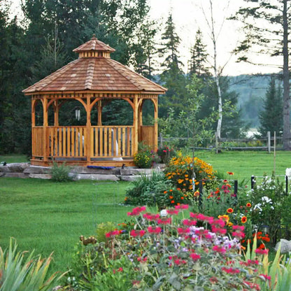 12′ Bayside Panelized Octagon Gazebo