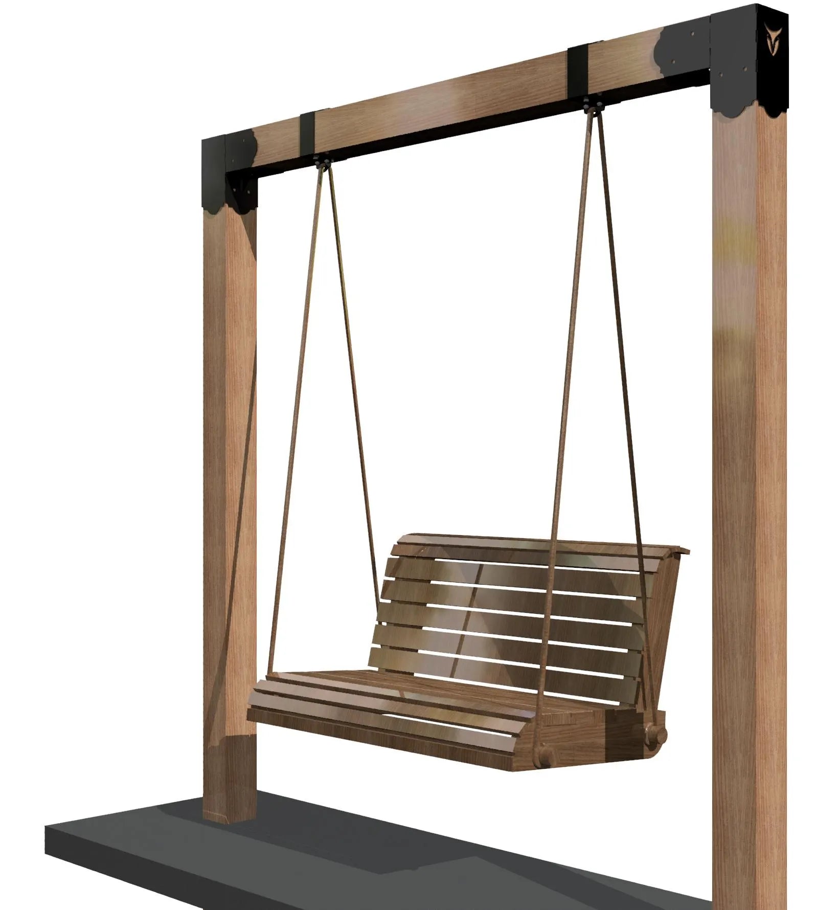 DIY Swing & Chair Hanger Framing Kit: Swing/Lumber Not Included.