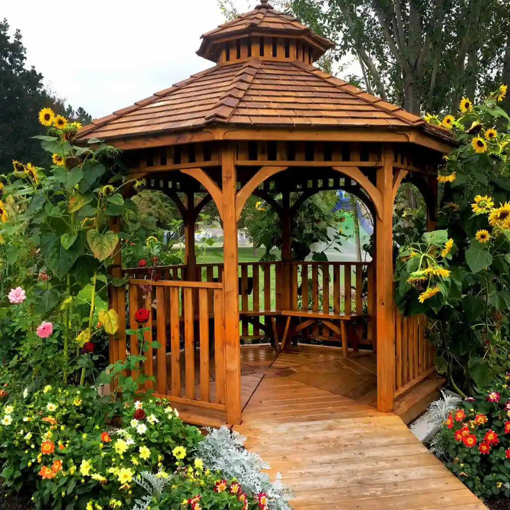 10′ Bayside Panelized Octagon Gazebo