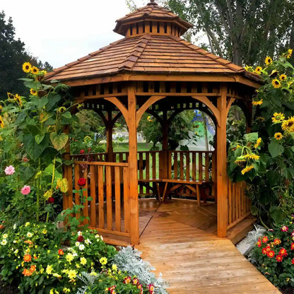 10′ Bayside Panelized Octagon Gazebo