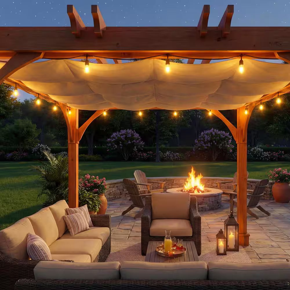 Breeze Cedar 8 Ft. X 10 Ft. Pergola