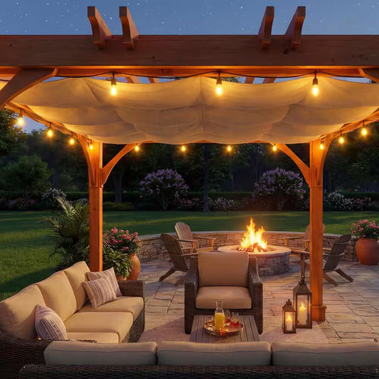 Breeze Cedar 8 Ft. X 10 Ft. Pergola