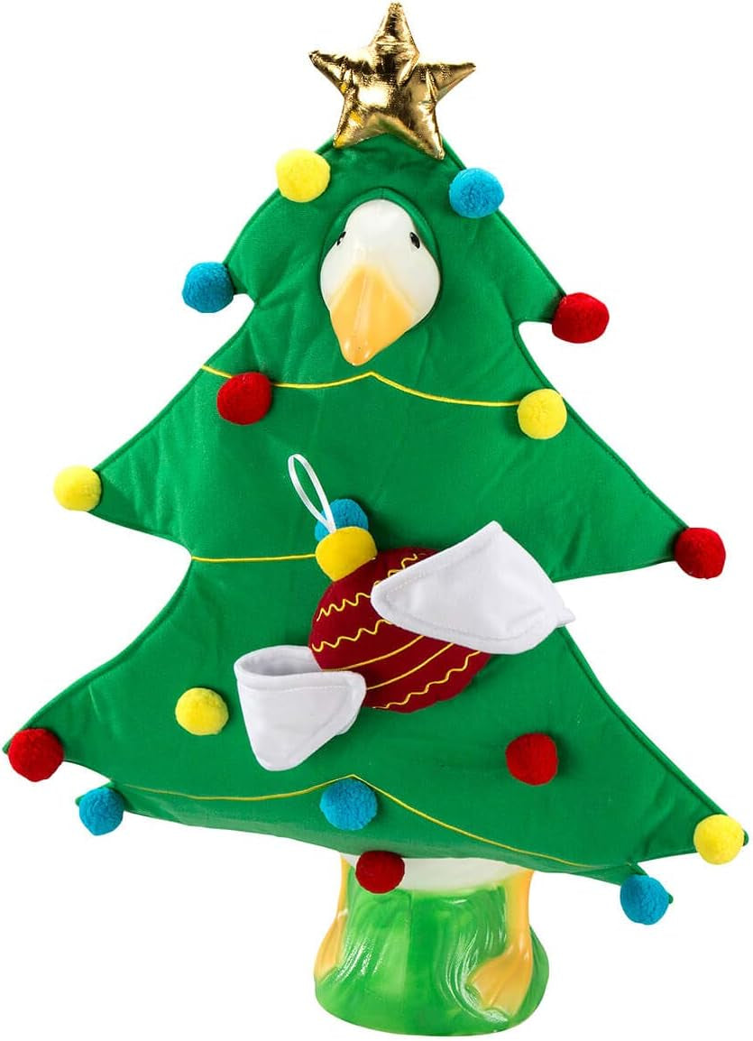 Gaggleville Scarecrow Goose Outfit, Fits Large 23" H Statue