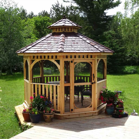 10′ Bayside Gazebo with Screen Kit