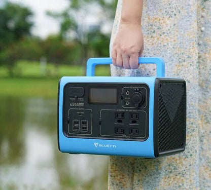 EB55 + 1*PV120 Home Solar Generator