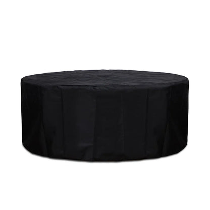 Scottsdale 40" round Stone Propane Fire Pit Table by