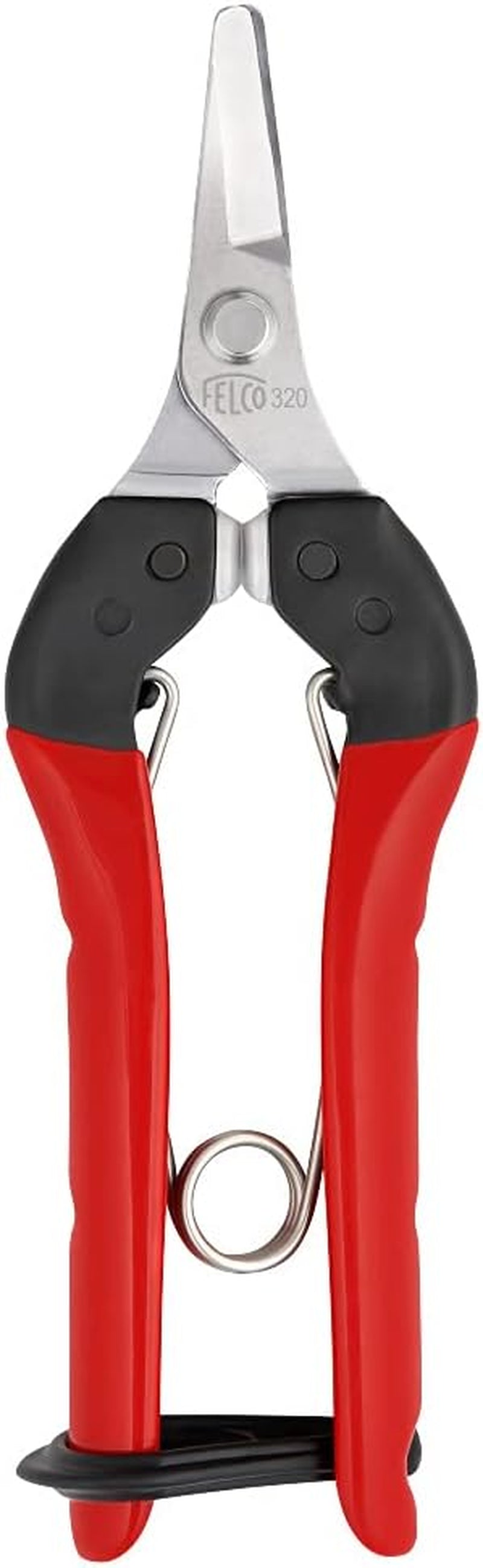 F322 Pruning Snips – 9.84" Swiss-Made Garden Clippers with Curved Blade & Rounded Tip | Pruning Shears for Gardening | Garden Snips and Pruners with Carbon Steel Blade, Sap Groove