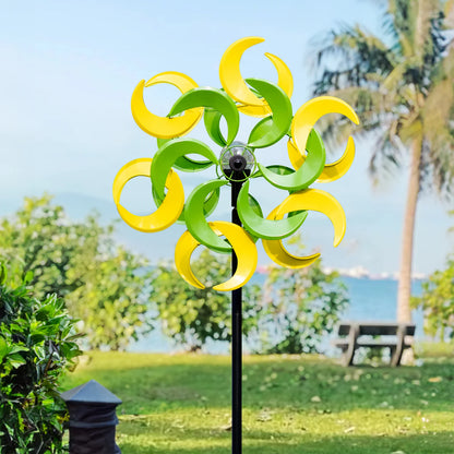 Verdant Moon Solar Wind Spinner