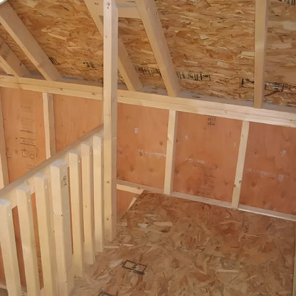 the Grand Portico Mansion Playhouse Kit