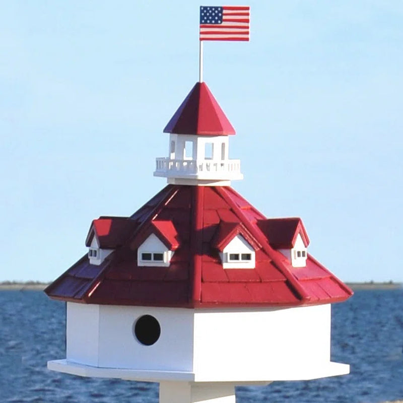 Historic Reproductions Annapolis Lighthouse 16 in X 13 in X 13 in Birdhouse