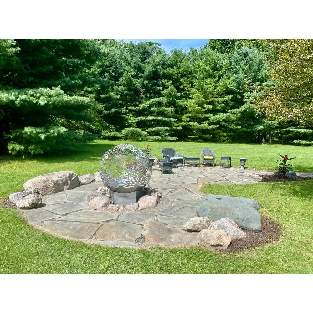 Bonfireball 50 In. round Stainless Steel Fire Pit