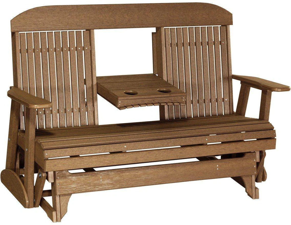 Classic Highback 5' Glider with Flip down Center Console