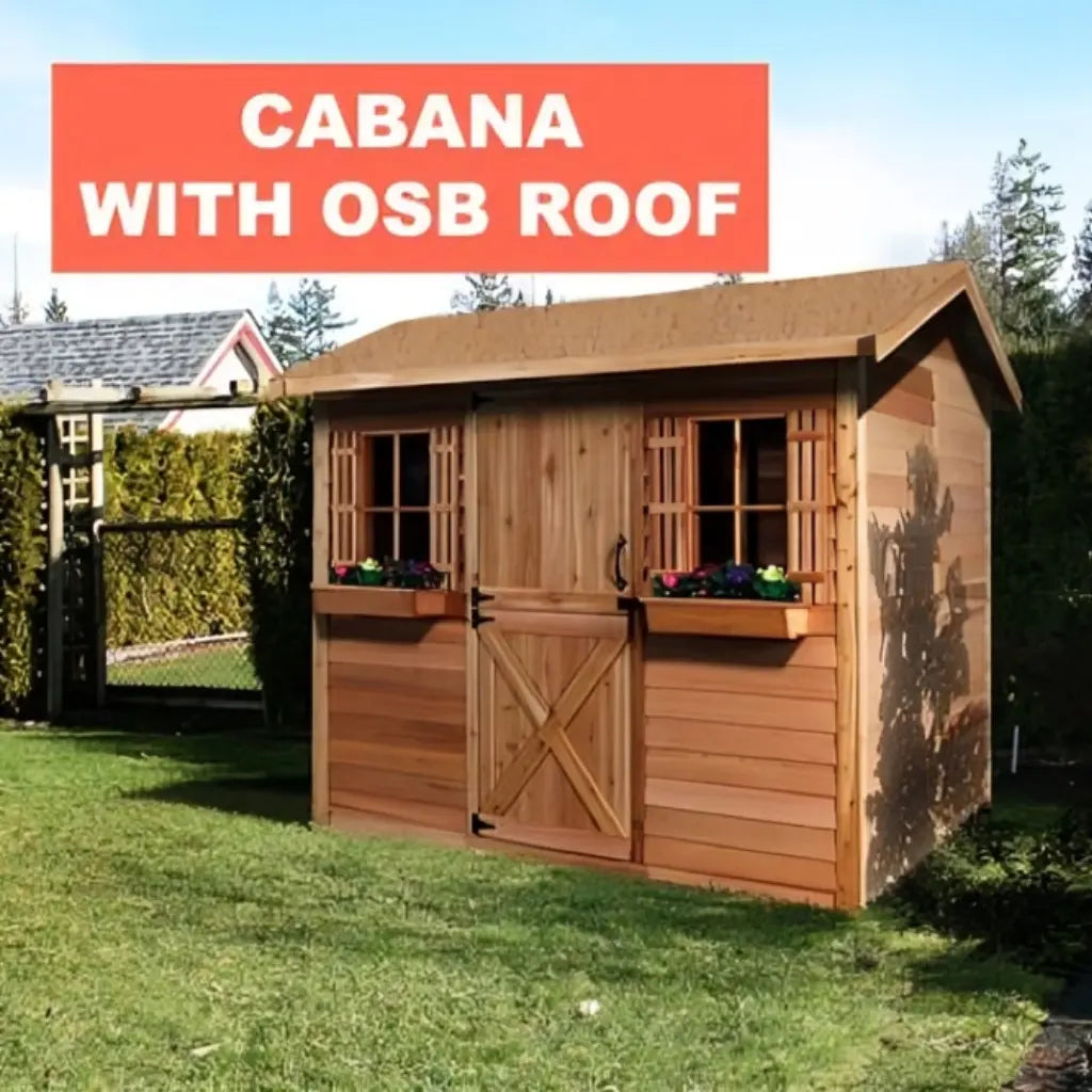 Cabana Backyard & Pool Shed