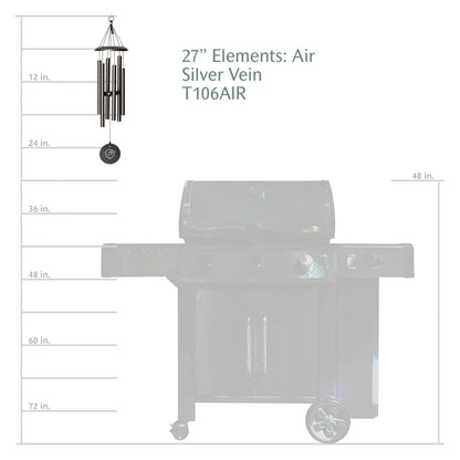 Corinthian Bells® Air Element 27-Inch Wind Chime