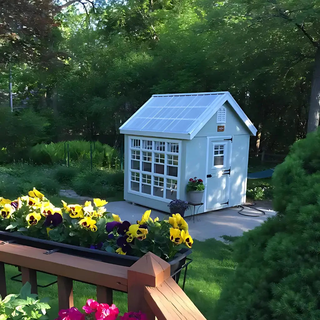 Colonial Gable Greenhouse
