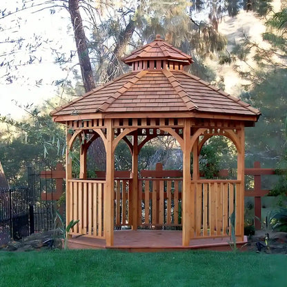 10′ Bayside Panelized Octagon Gazebo