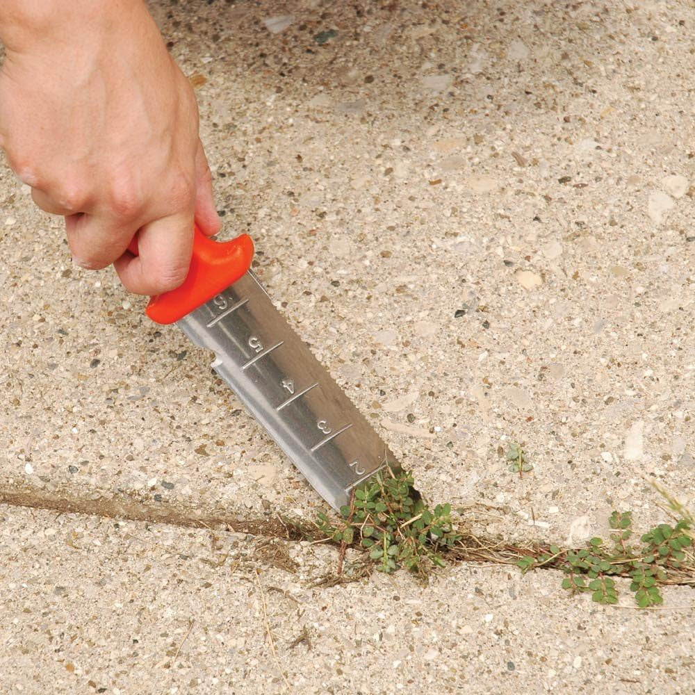 Deluxe Soil Knife, Orange – Hori Hori W/ 6-Inch Stainless Steel Blade