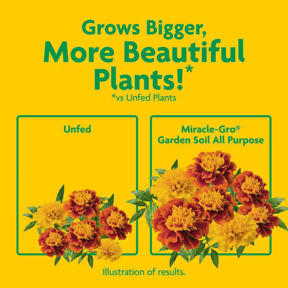 Garden Soil All Purpose 0.75 Cu. Ft. for In-Ground Use, Gardens and Raised Beds, Flowers, Vegetables, Trees, Shrubs