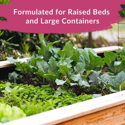 Organic Raised Bed and Potting Mix, All Natural Premium Soil 2 Cu. Ft., OMRI Listed