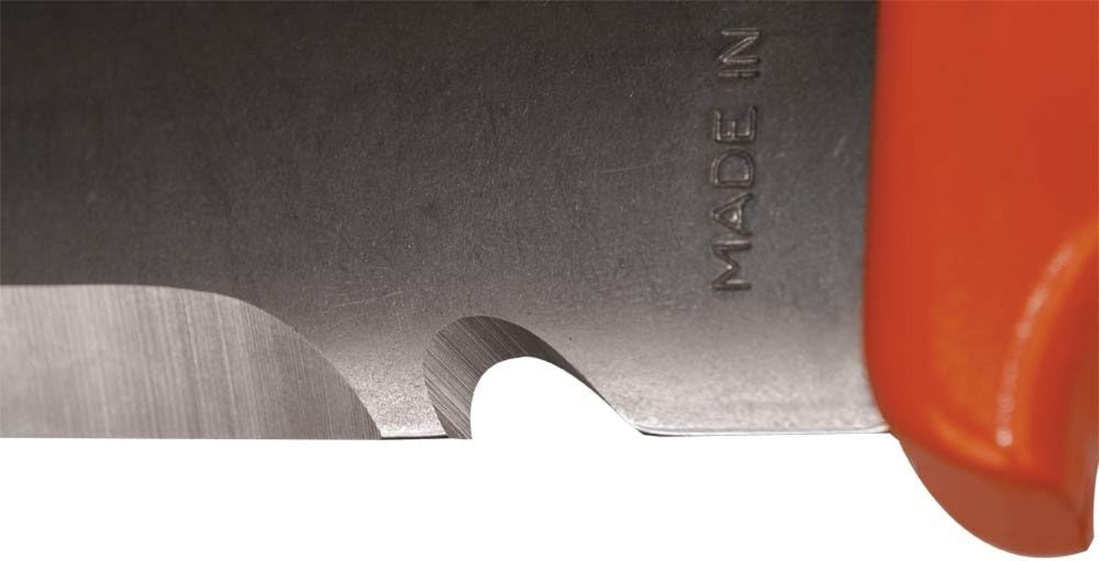 Deluxe Soil Knife, Orange – Hori Hori W/ 6-Inch Stainless Steel Blade