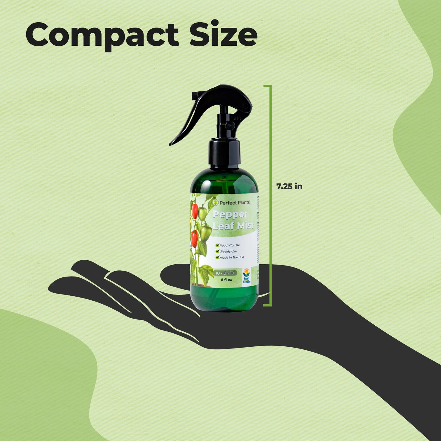 Pepper Plant Fertilizer Leaf Mist