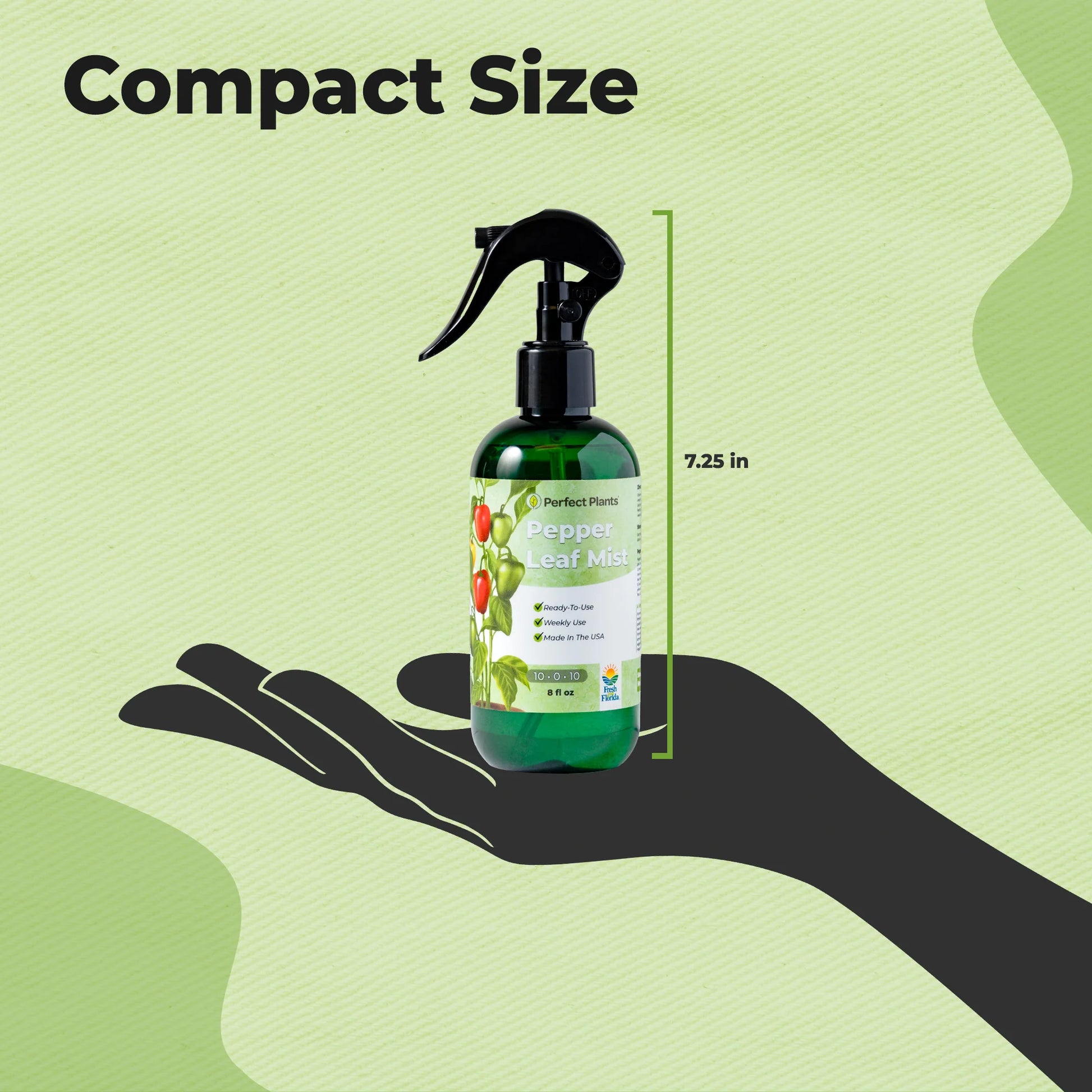 Pepper Plant Fertilizer Leaf Mist