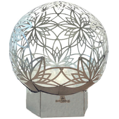  50" Lotus Bonfire Ball Stainless Steel Fire Pit