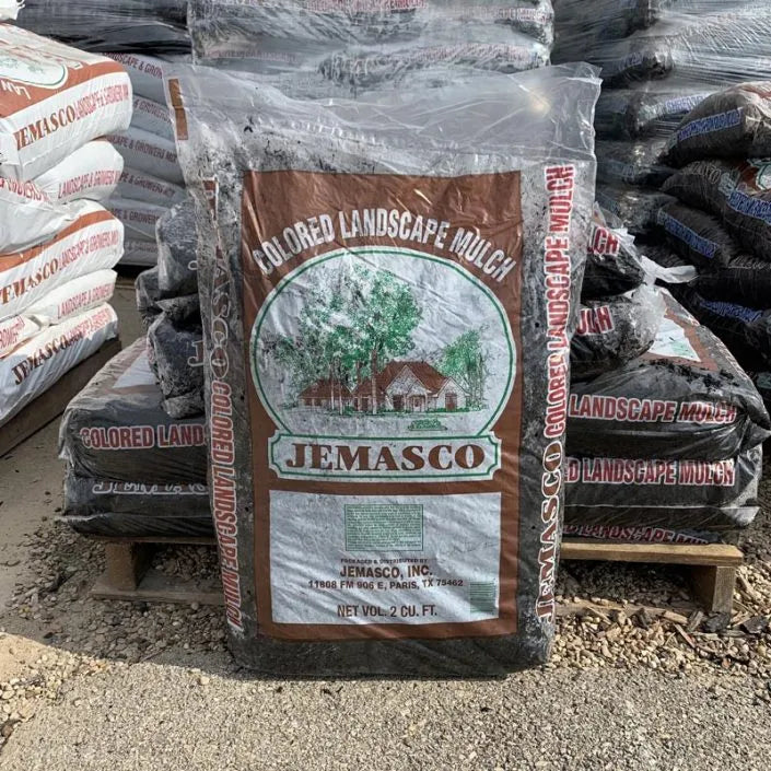 Jemasco Dyed Black Mulch 2 cu. ft. Bag