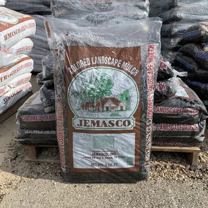 Jemasco Dyed Black Mulch 2 cu. ft. Bag