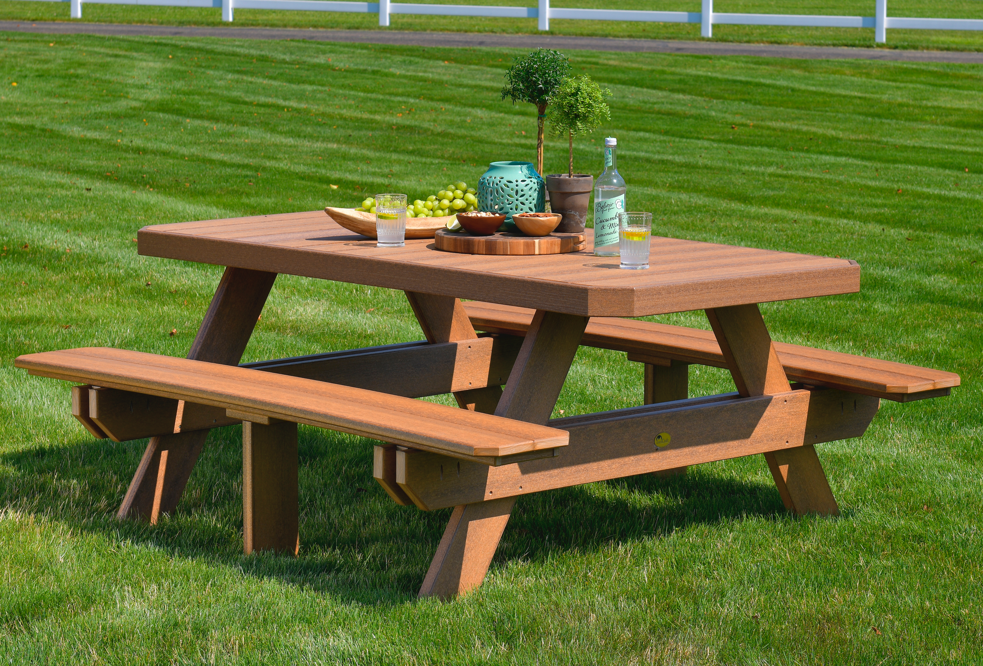 6' Dining Height Rectangular Picnic Table