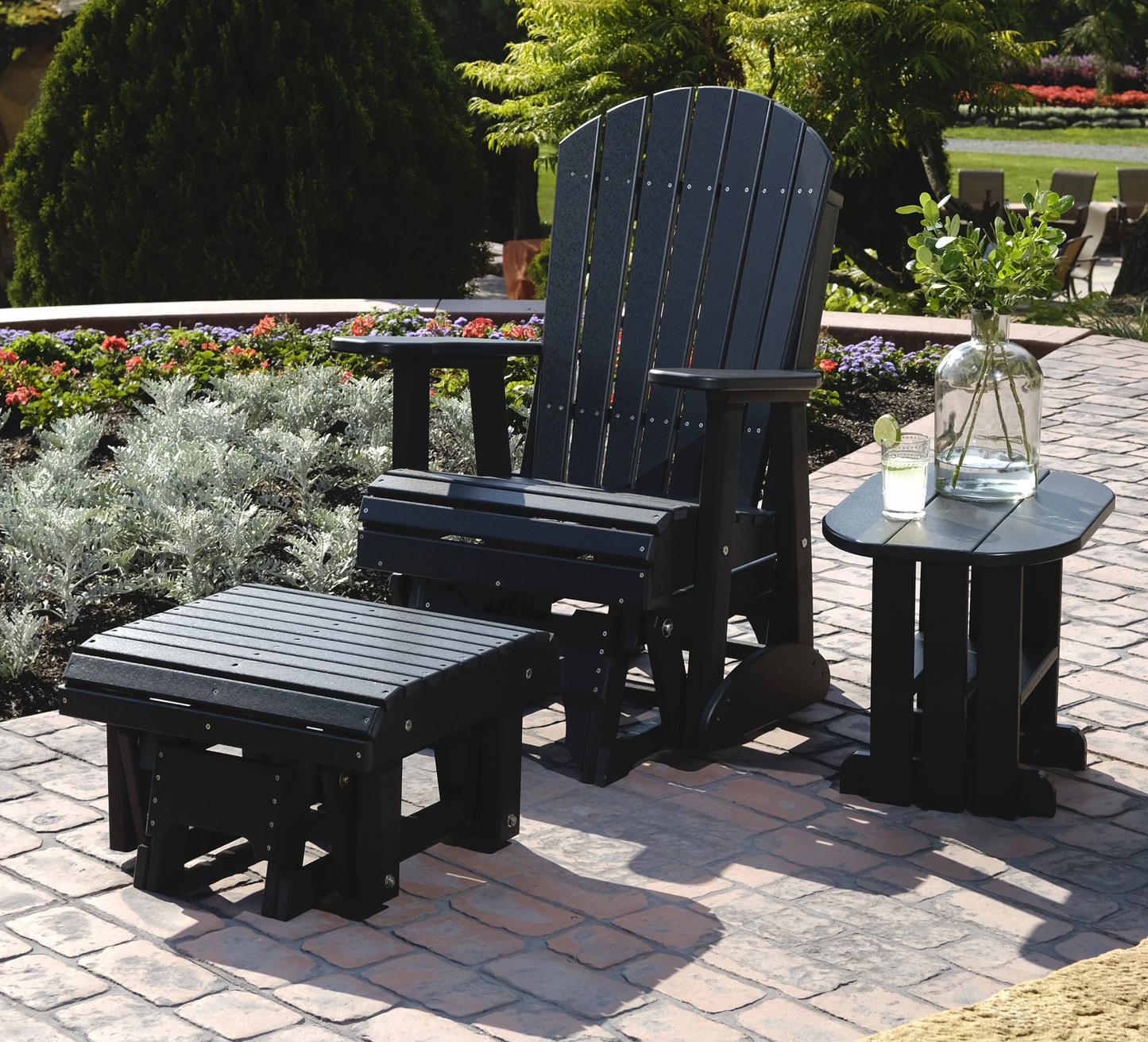 2' Adirondack Glider Chair